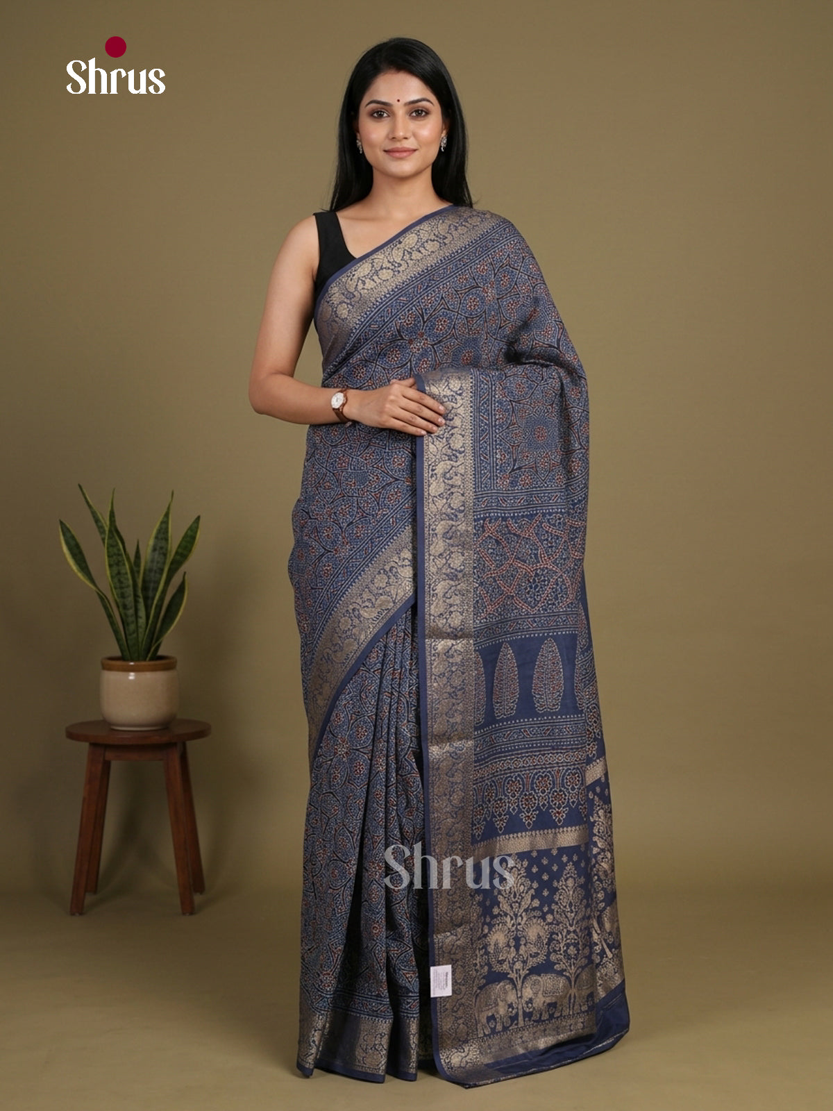 Modal Silk Saree - EFS27430