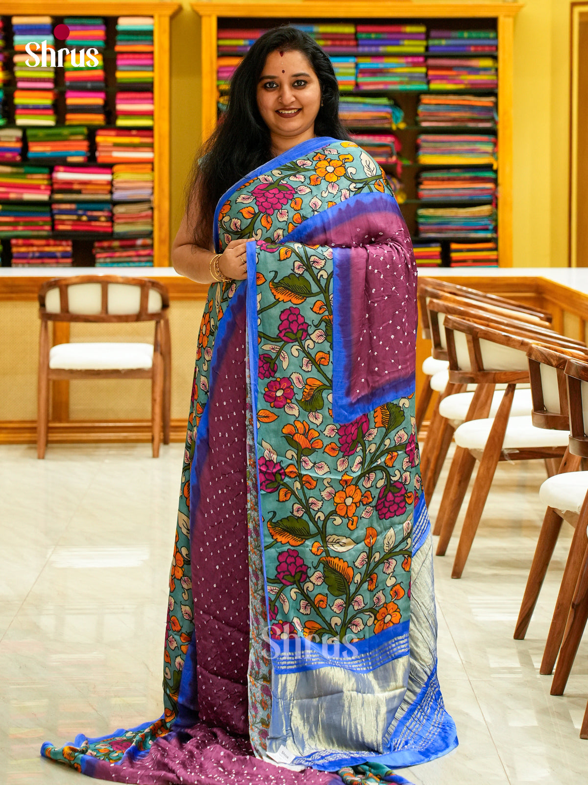 Modal Silk Saree - EFS27451