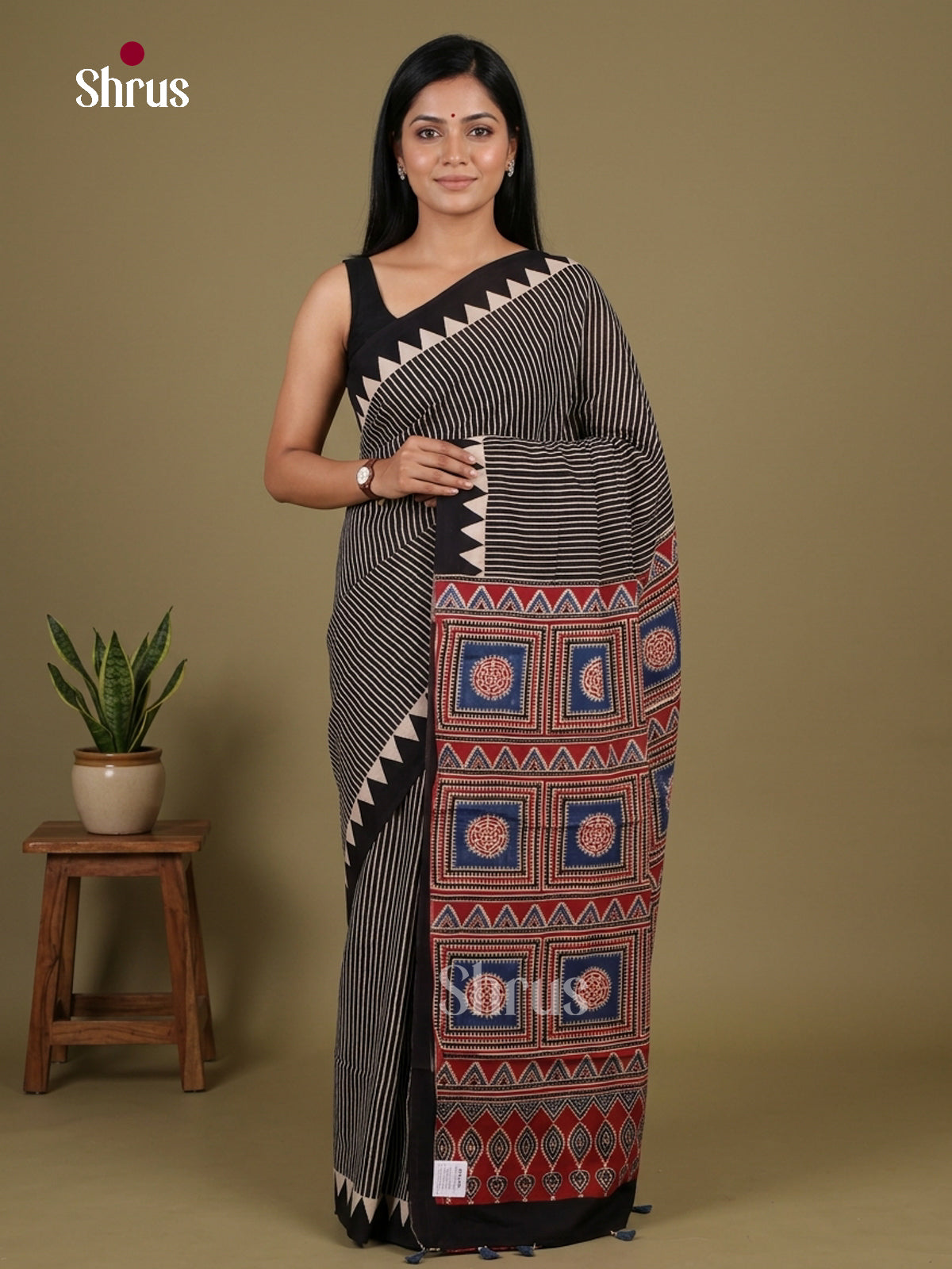 Modal Silk Saree - EFS27452 - Shop on Shrus.com