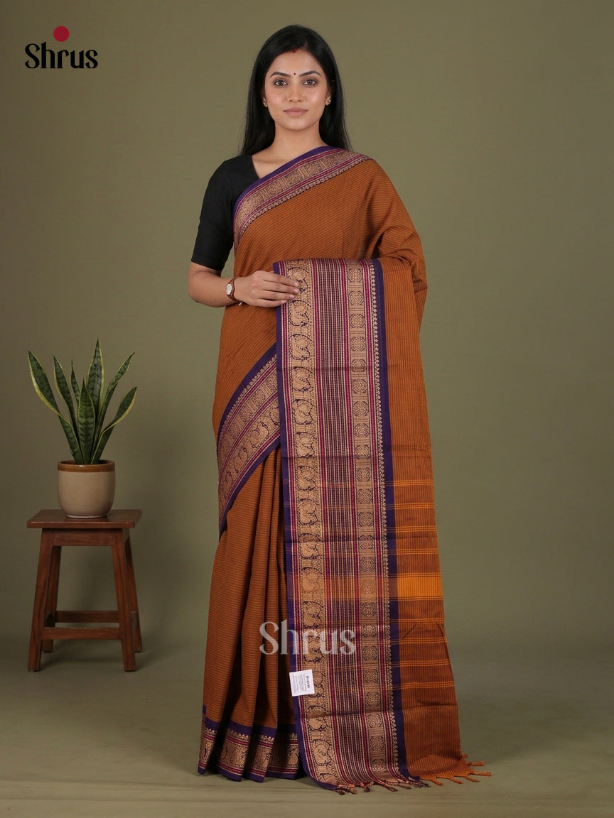 Chettinad Cotton Saree - EFS29055 - Shop on Shrus.com