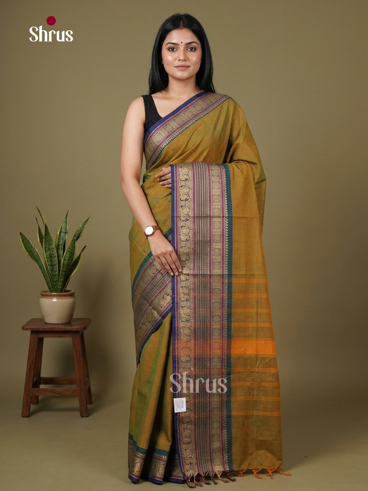Chettinad Cotton Saree - EFS29057