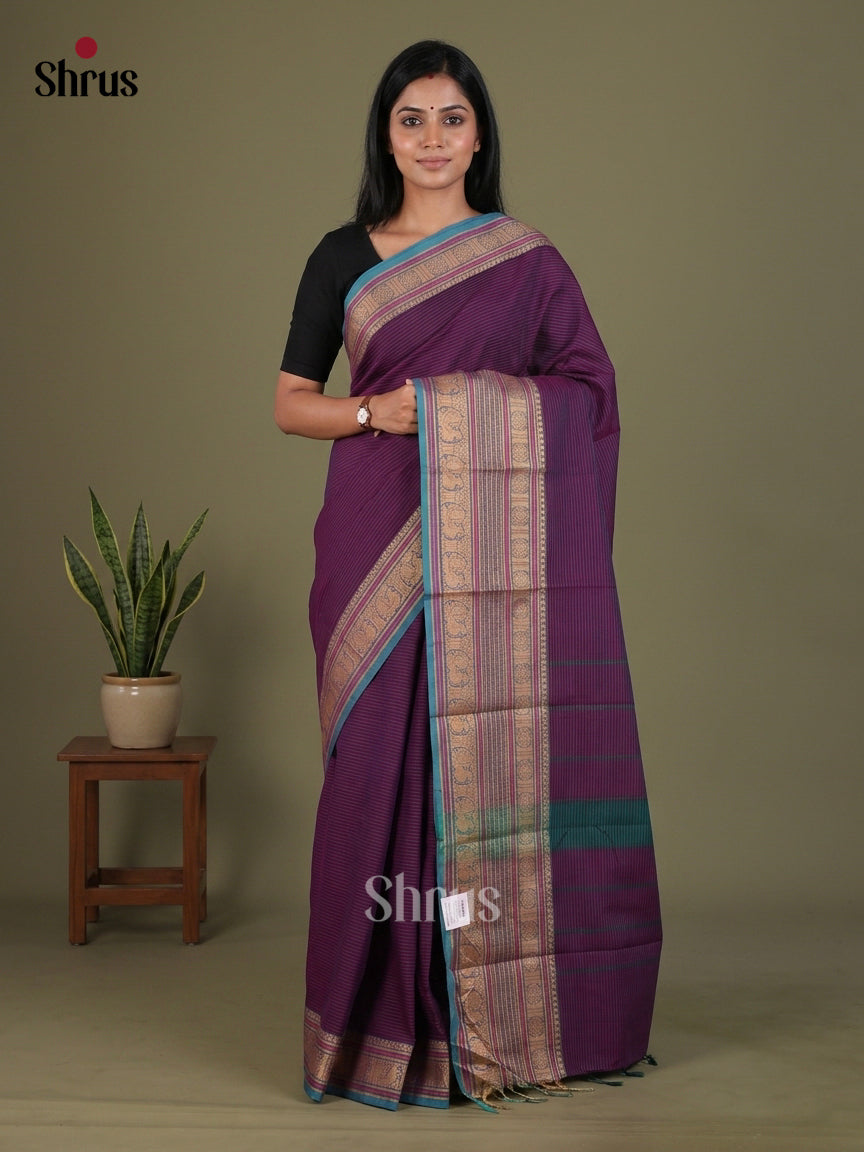 Chettinad Cotton Saree - EFS29058 - Shop on Shrus.com