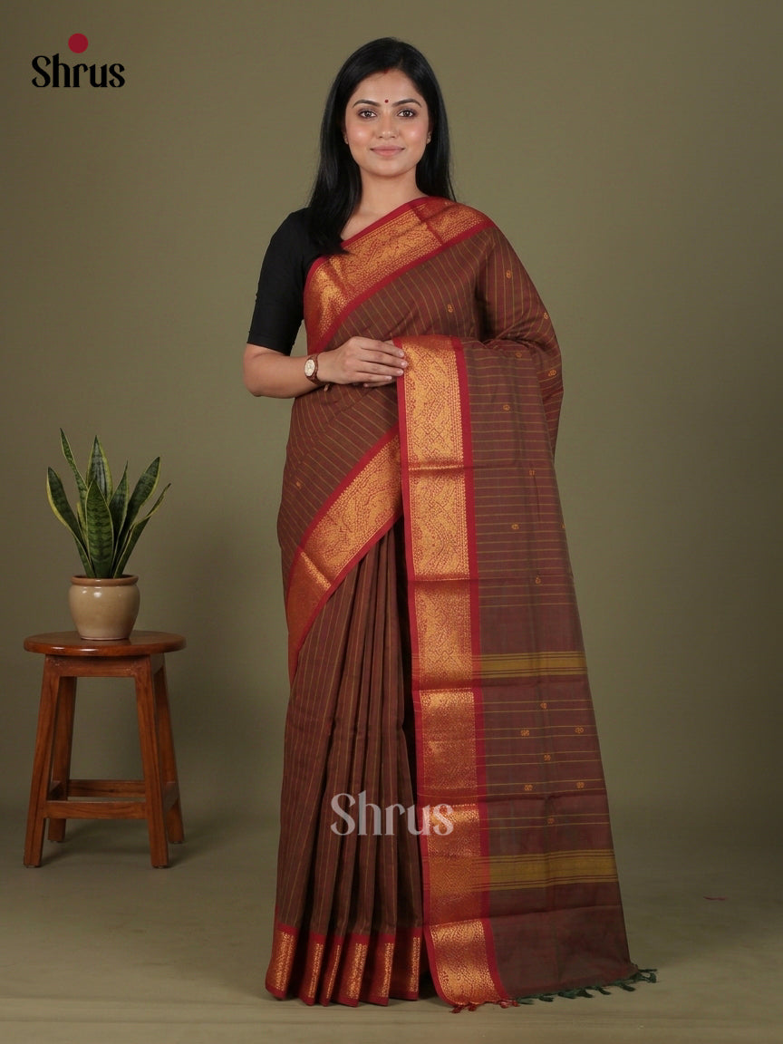 Chettinad Cotton Saree - EFS29091 - Shop on Shrus.com