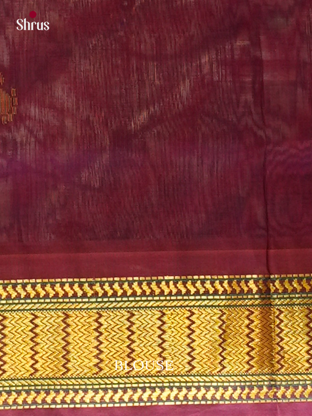 Pink Silk Cotton Saree with Mango / Paisley Buttas | Magenta Korvai Small Border
