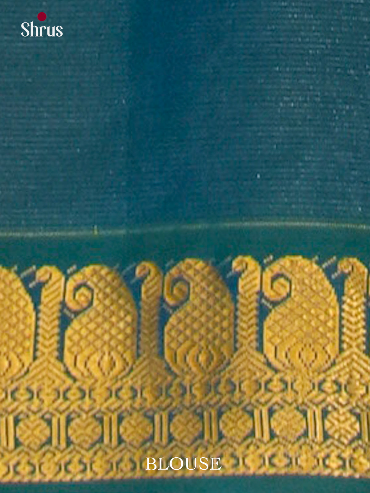 Pink Halfpure Silk Cotton Saree with Lines and Vaira Oosi | Blue Contrast Border - Shop on Shrus.com