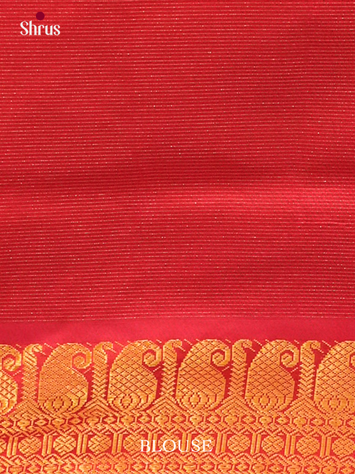 Parrot Green Halfpure Silk Cotton Saree with Lines and Vaira Oosi | Red Contrast Border
