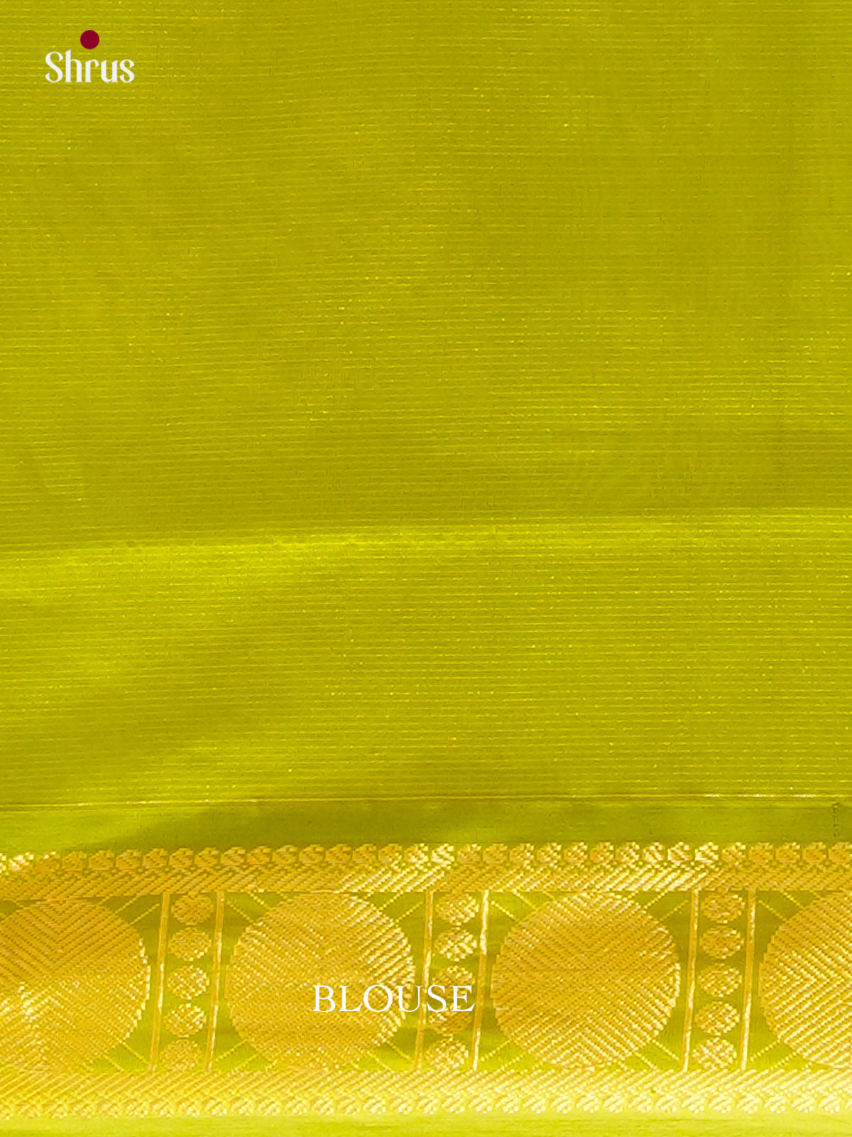 Red Halfpure Silk Cotton Saree with Lines and Vaira Oosi | Parrot Green Contrast Border