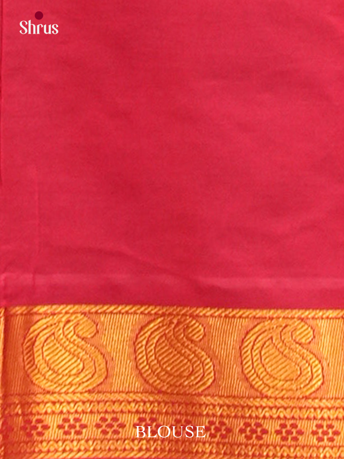 Dual Tone [Color] Halfpure Silk Cotton Saree with Mango / Paisley Buttas | Pink Contrast Border