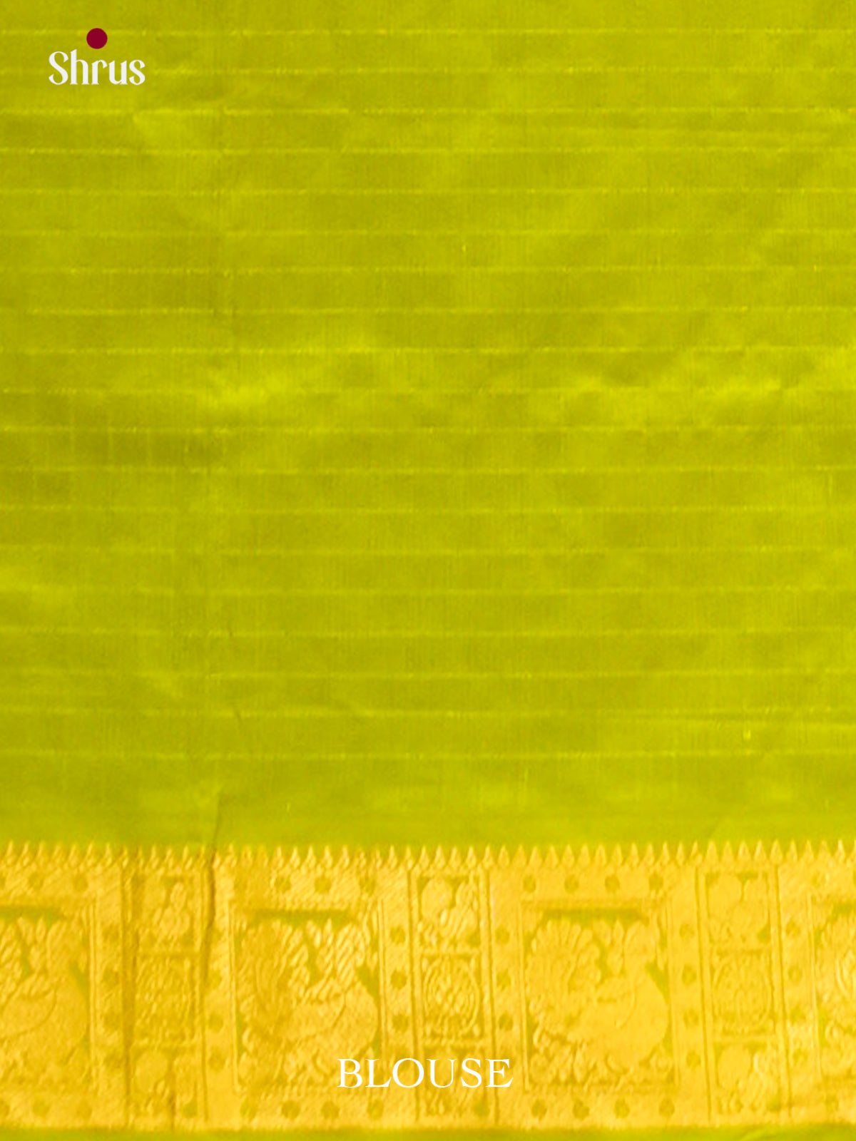 Violet Halfpure Silk Cotton Saree with Round Zari Buttas | Light Green Contrast Border - Shop on Shrus.com