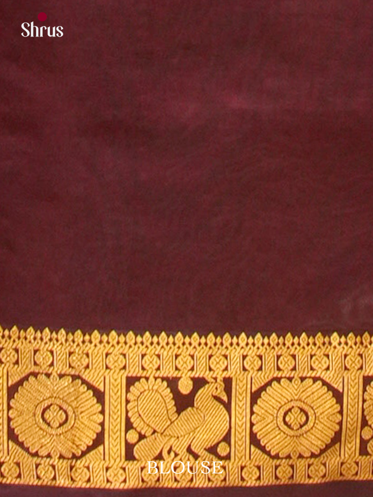 Grey Halfpure Silk Cotton Saree with Floral Buttas | Maroon Contrast Border
