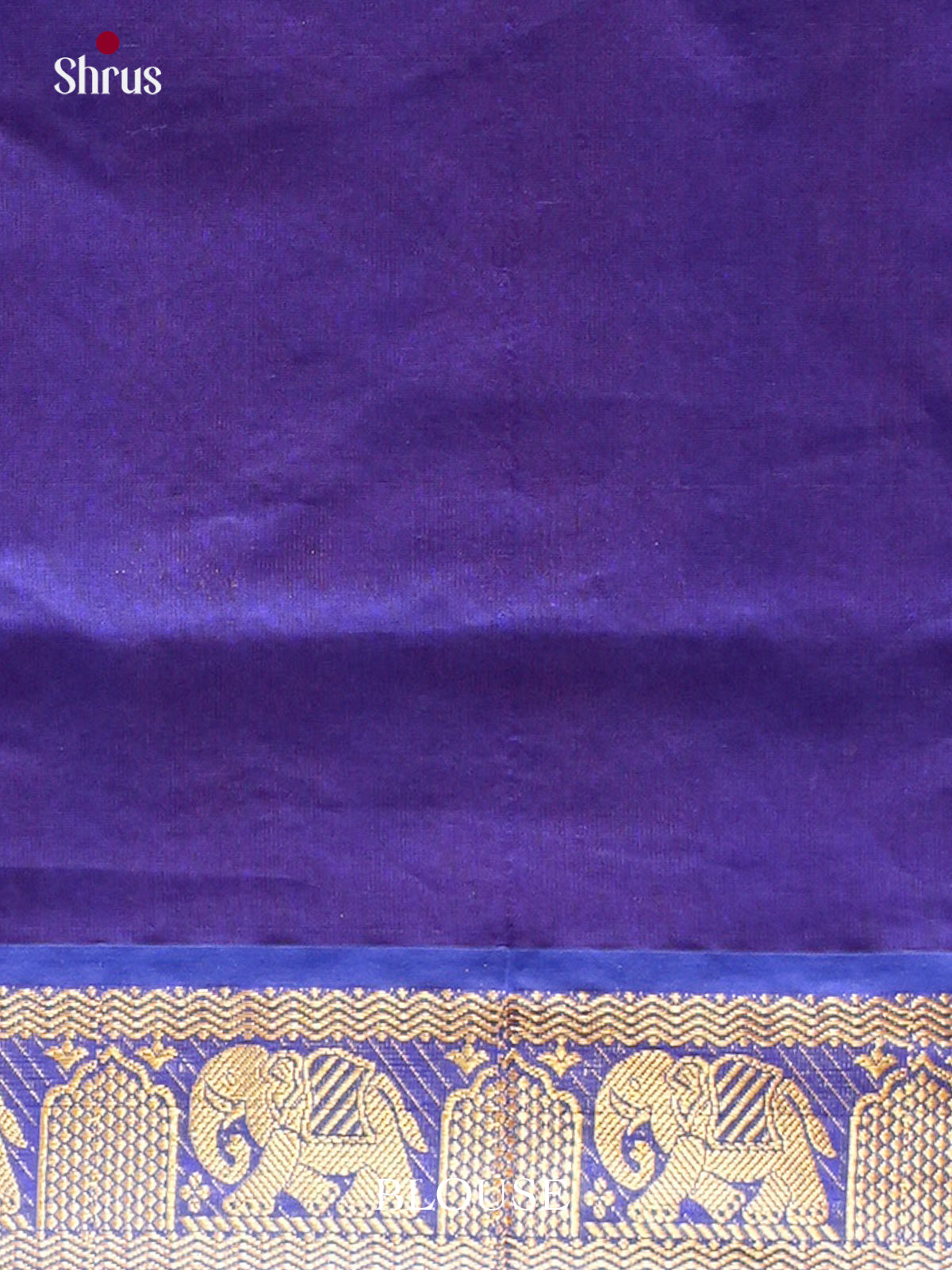 Brown Halfpure Silk Cotton Saree with Brocade and Floral Nestling Brocade | Violet Contrast Border