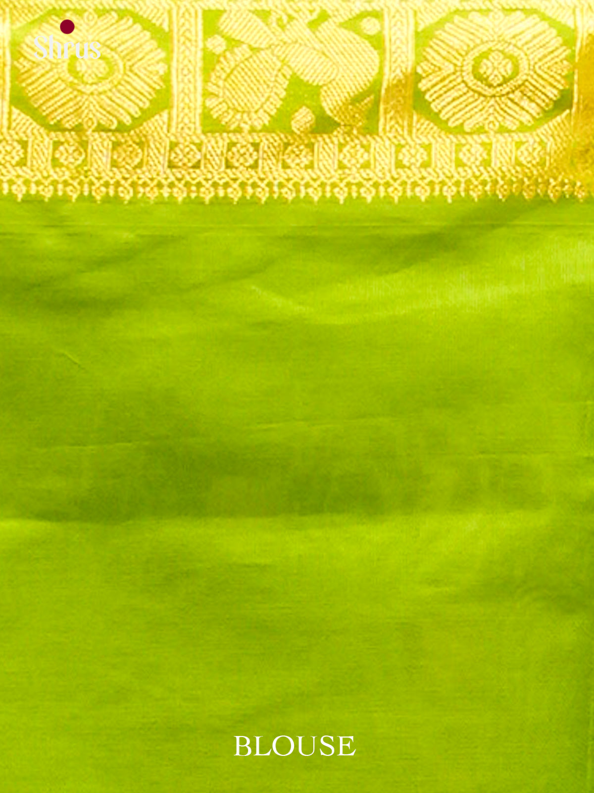 Dark Blue Halfpure Silk Cotton Saree with Leaf Buttas | Green Contrast Border