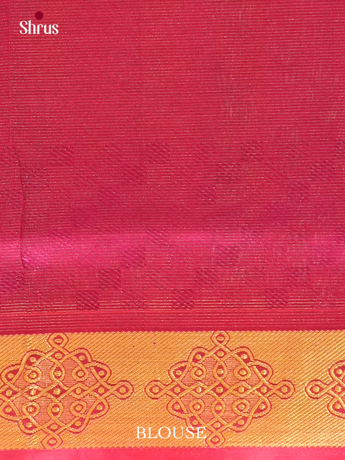 Peacock Green Silk Cotton Saree with Lines and Vaira Oosi | Pink Contrast Border