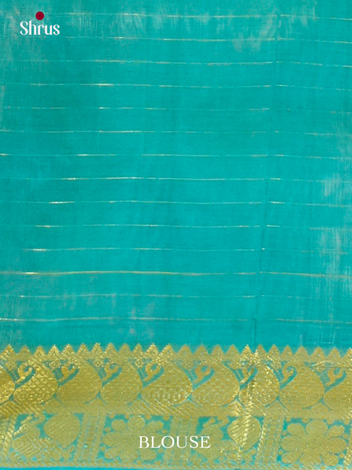 Purple Silk Cotton Saree with Thousand Buttas | Turquoise Contrast Border