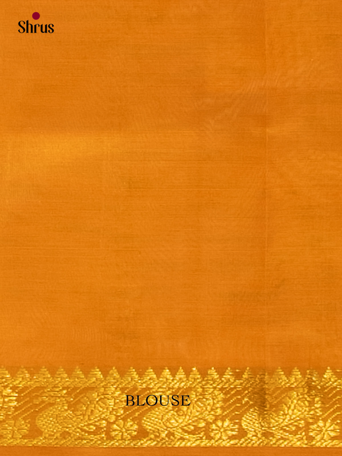 Purple Silk Cotton Saree | Mustard Contrast Border