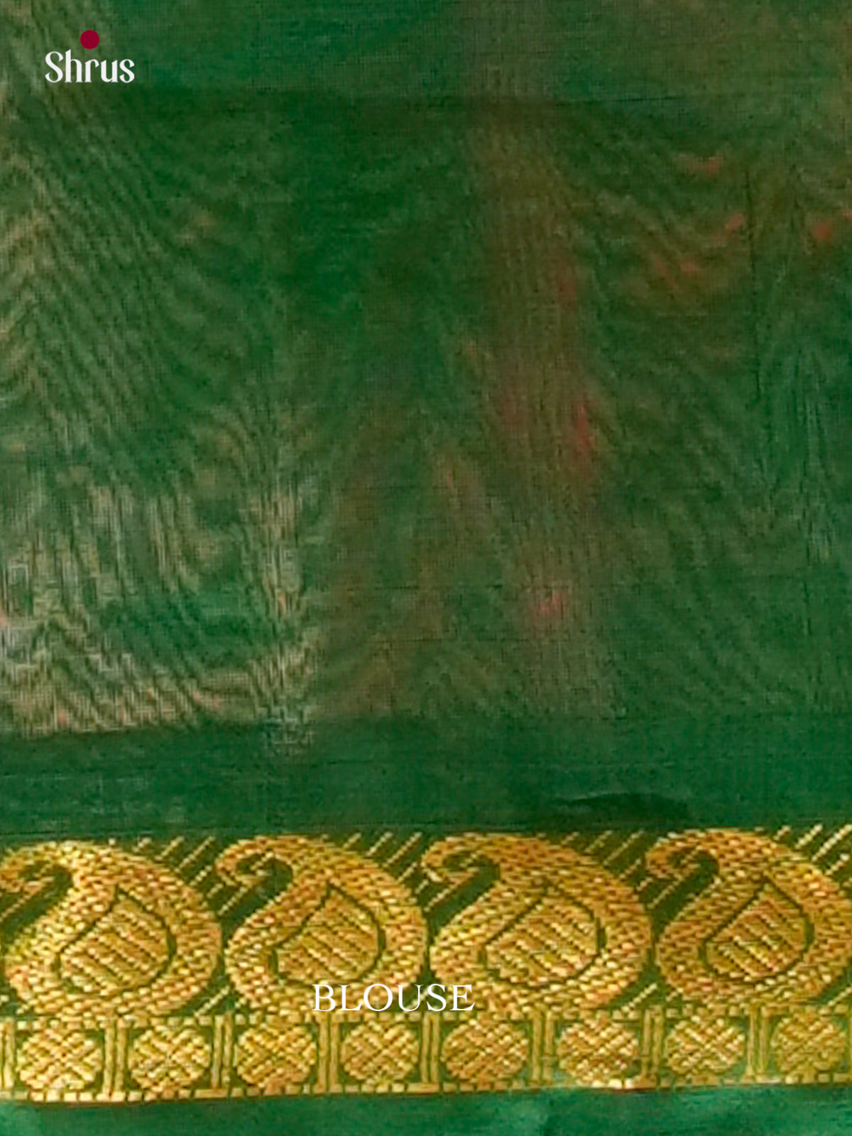 Pink Silk Cotton Saree | Dark Green Contrast Border