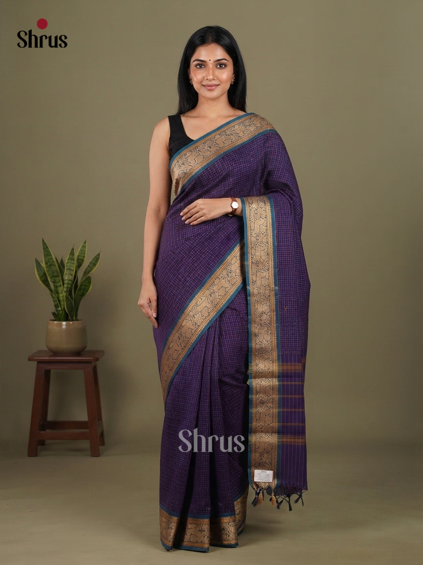 Chettinad Cotton Saree - EFS30081 - Shop on Shrus.com