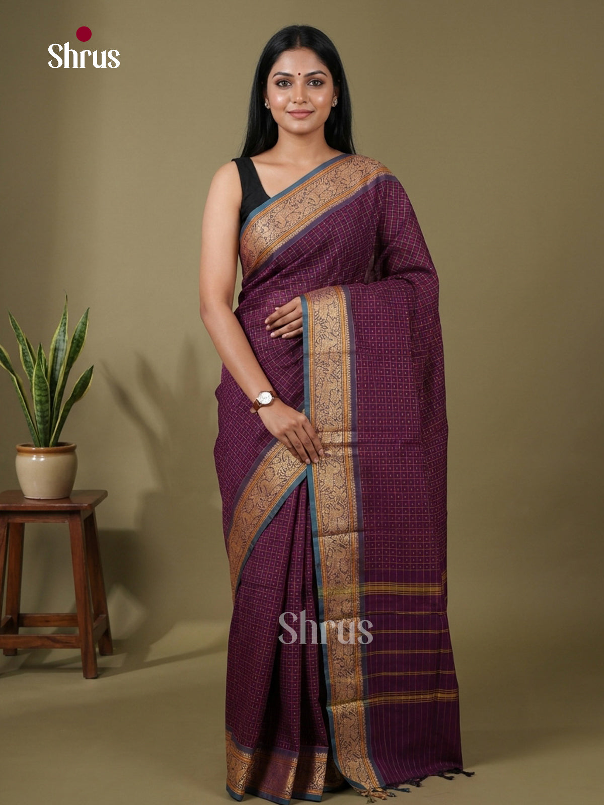 Chettinad Cotton Saree - EFS30082