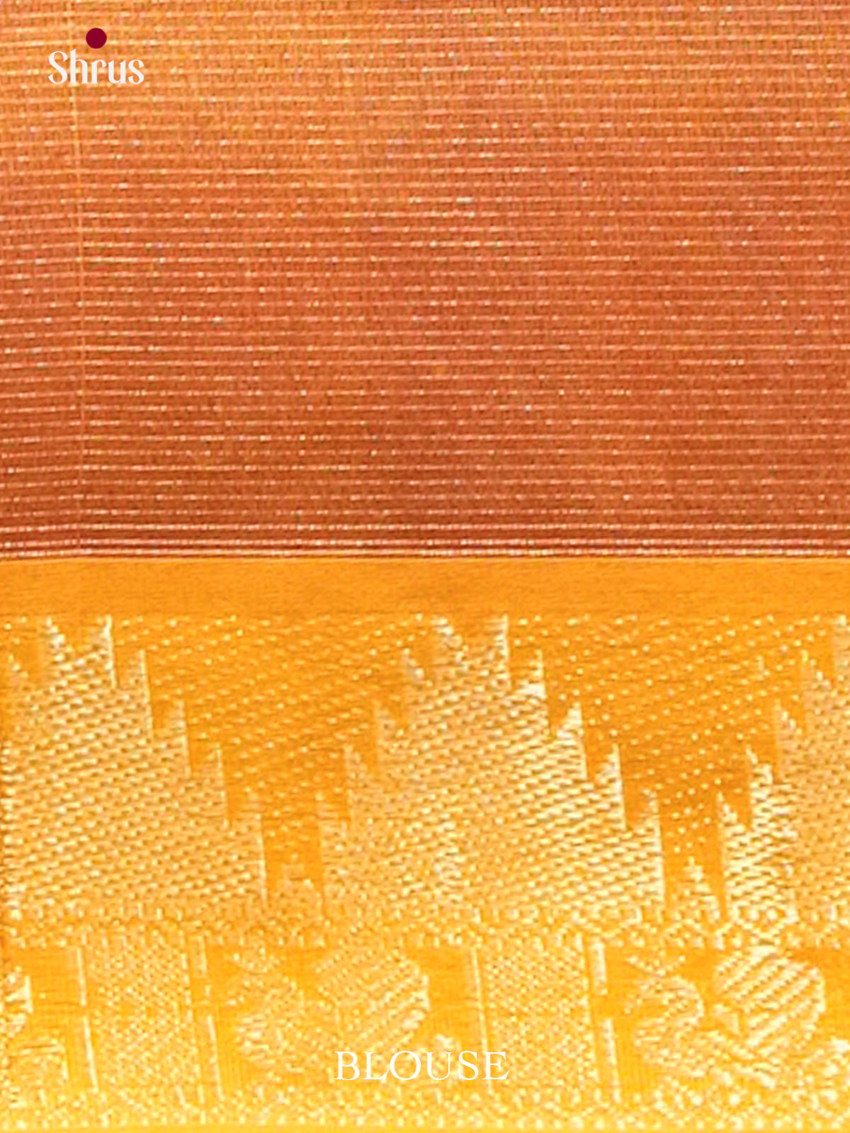 Violet Silk Cotton Saree with Lines and Vaira Oosi | Mustard Contrast Border