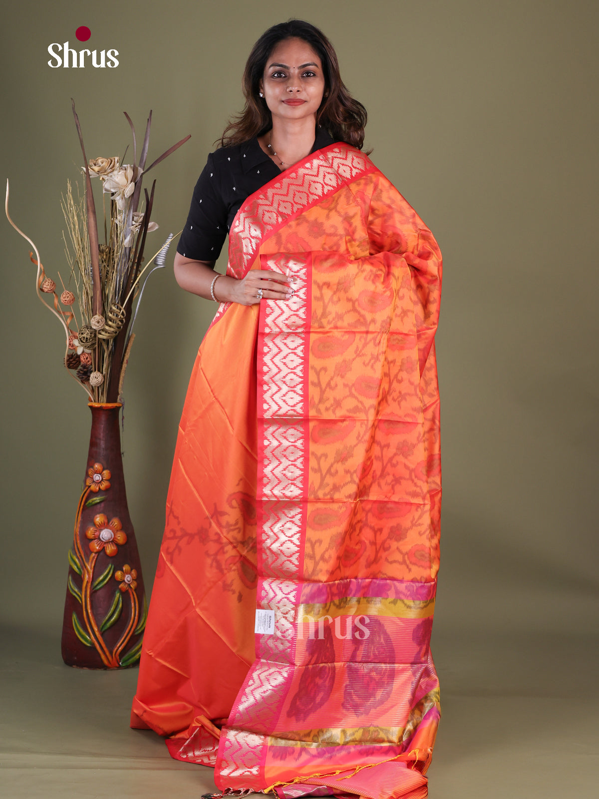 Semi Pochampally Saree - EFS30232