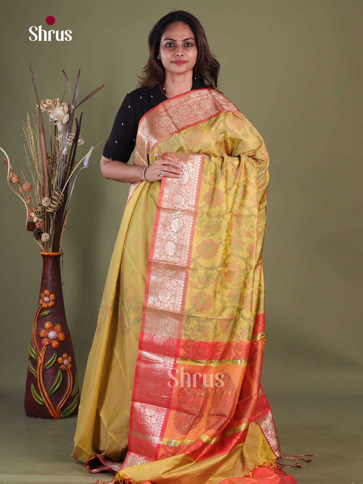 Semi Pochampally Saree - EFS30258