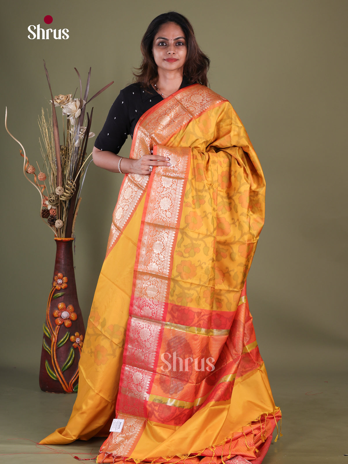 Semi Pochampally Saree - EFS30278
