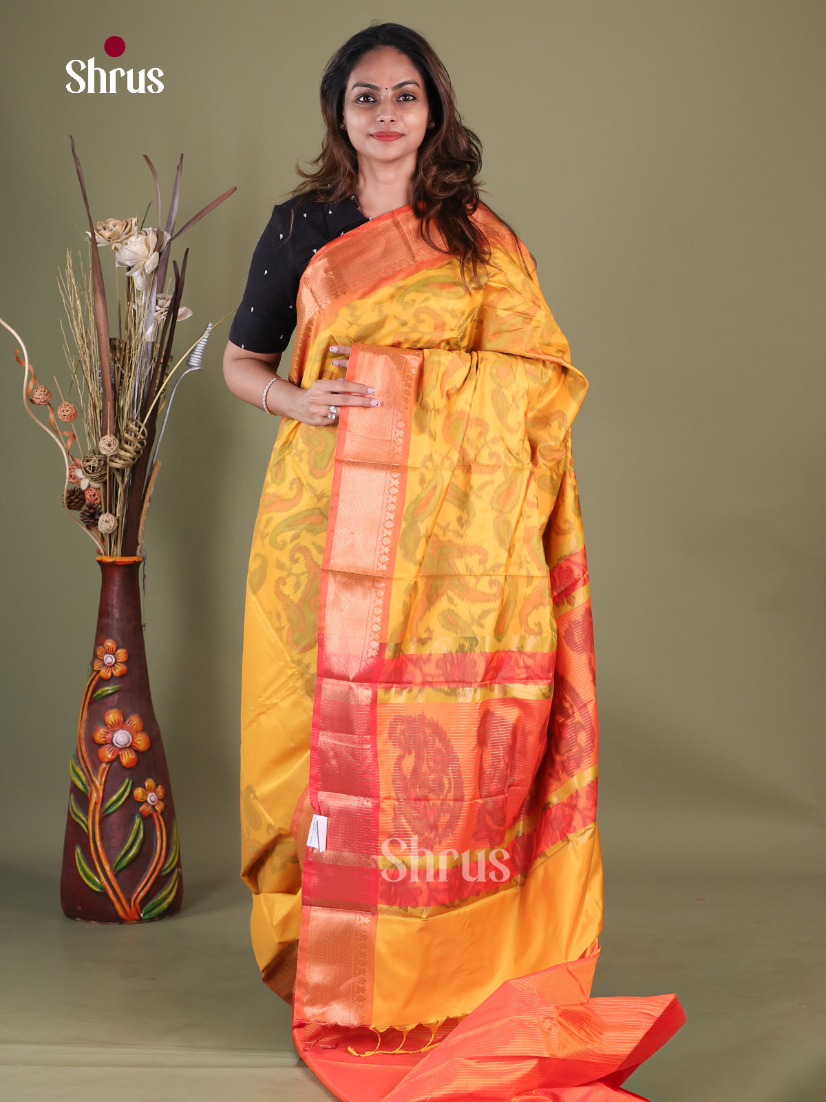 Semi Pochampally Saree - EFS30301