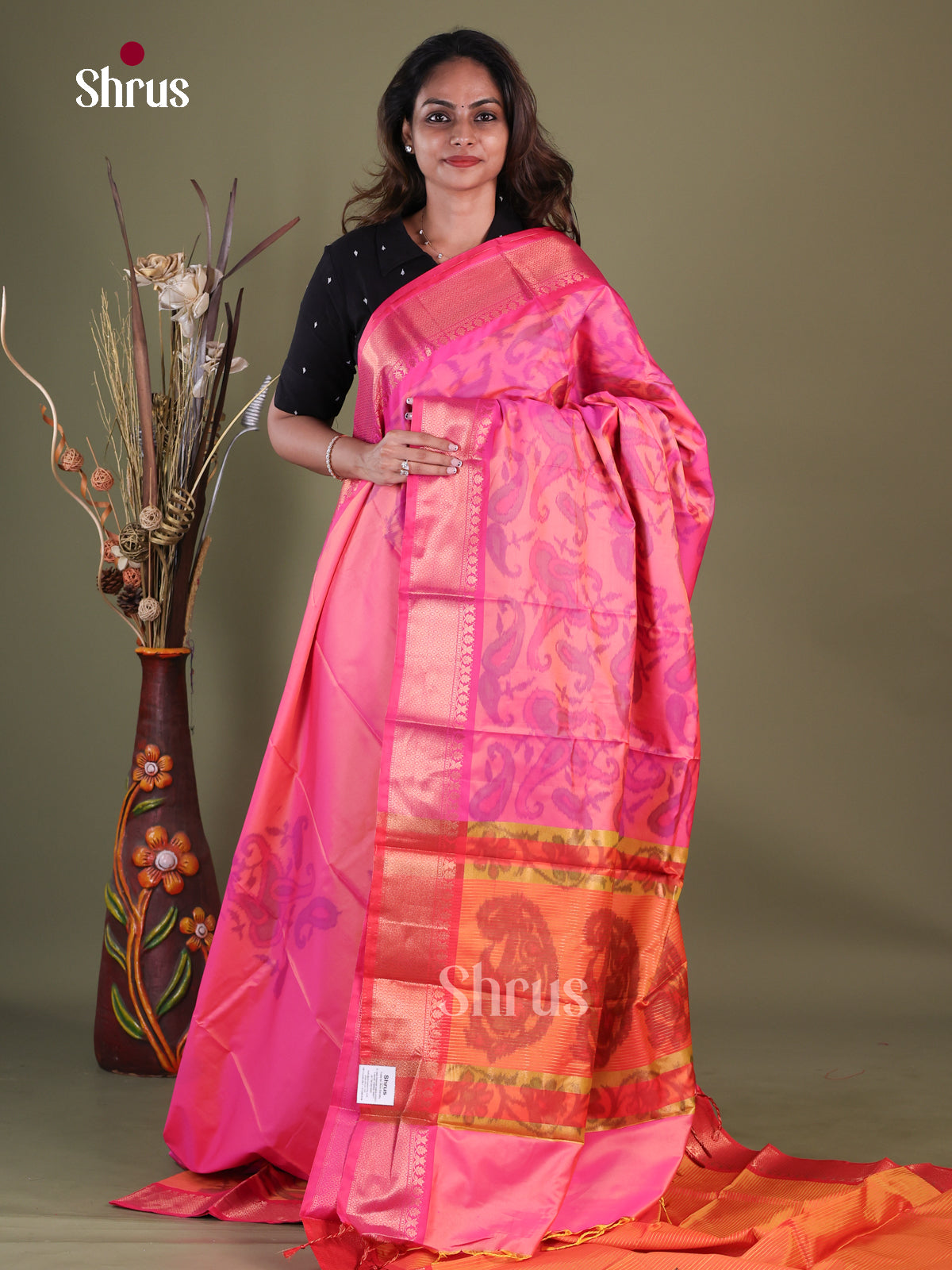 Semi Pochampally Saree - EFS30316