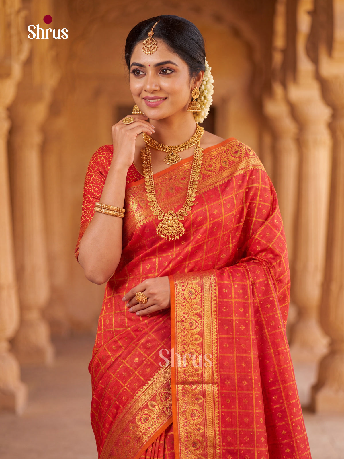 Kanchipuram silk Saree - EFS30325