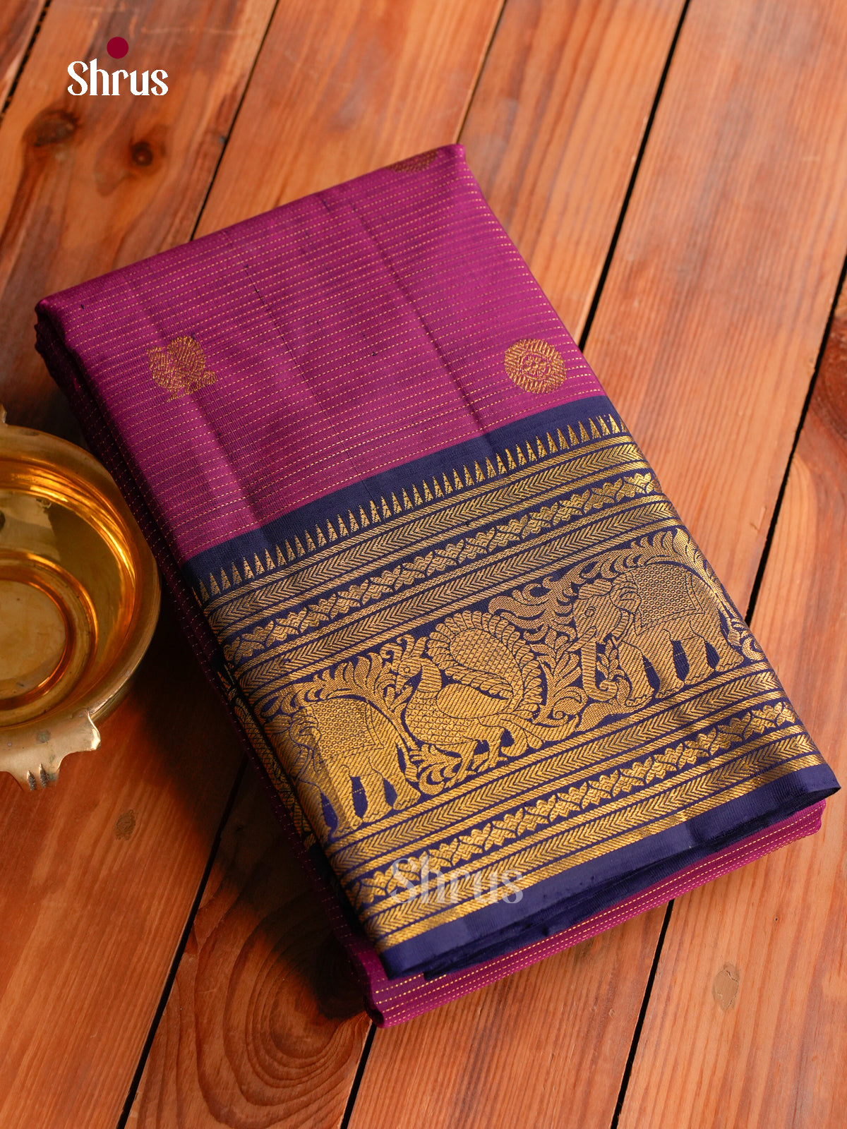 Kanchipuram silk Saree - EFS30328