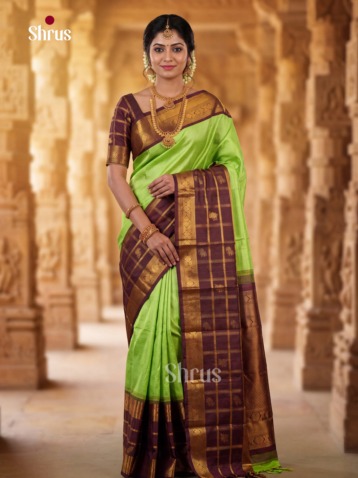 Kanchipuram silk Saree - EFS30331