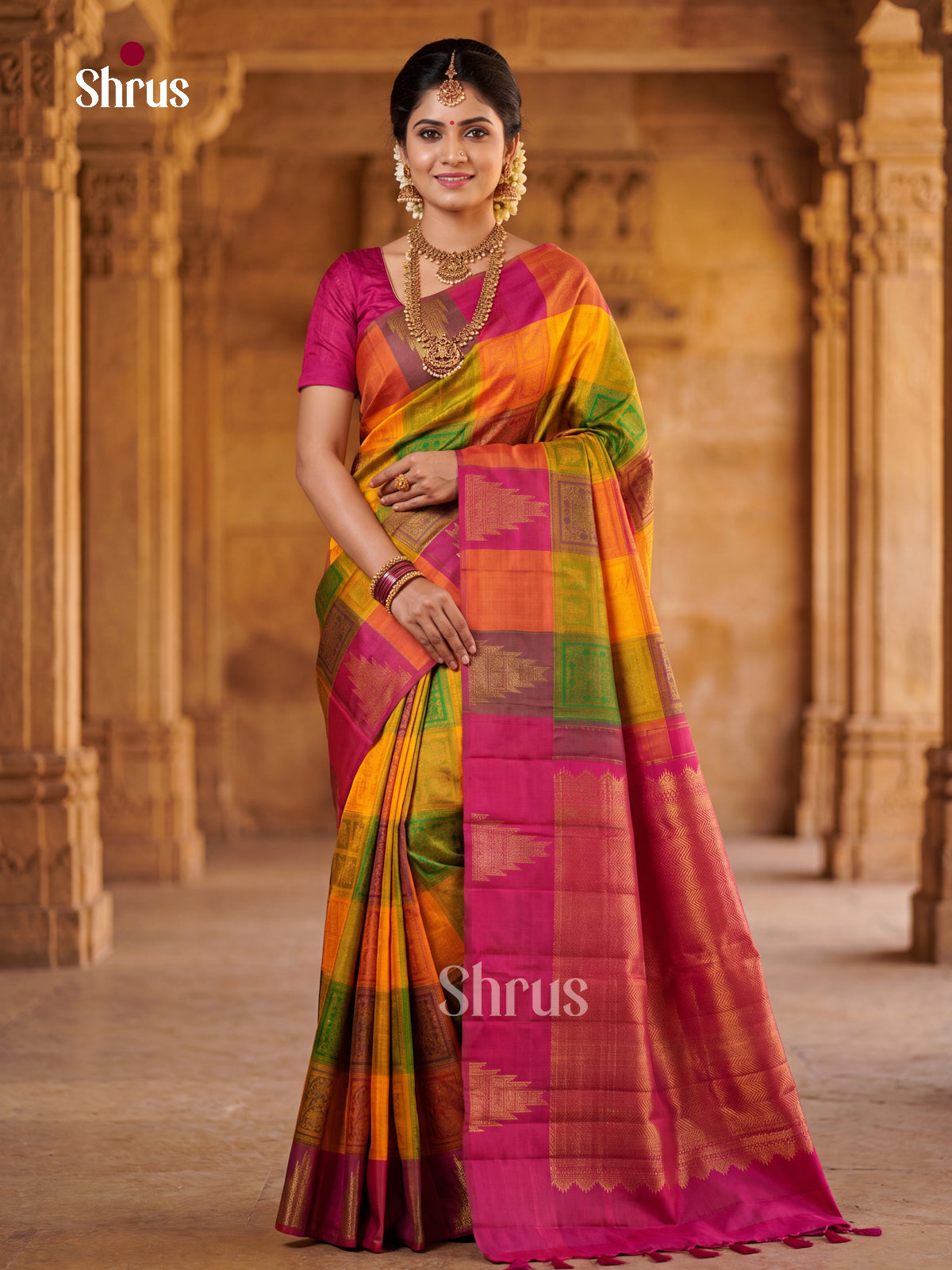 Kanchipuram silk Saree - EFS30332