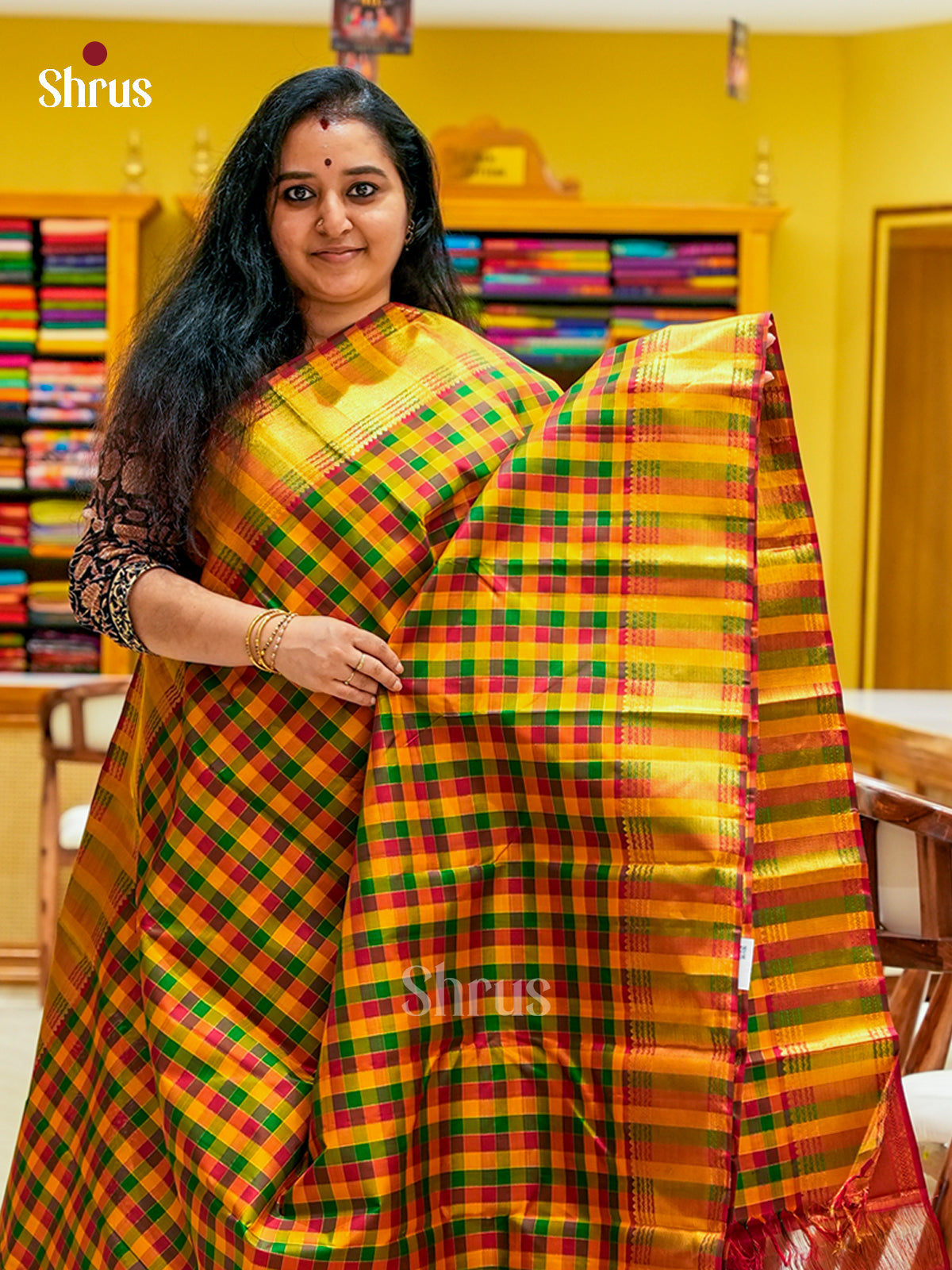 Kanchipuram silk Saree - EFS30335