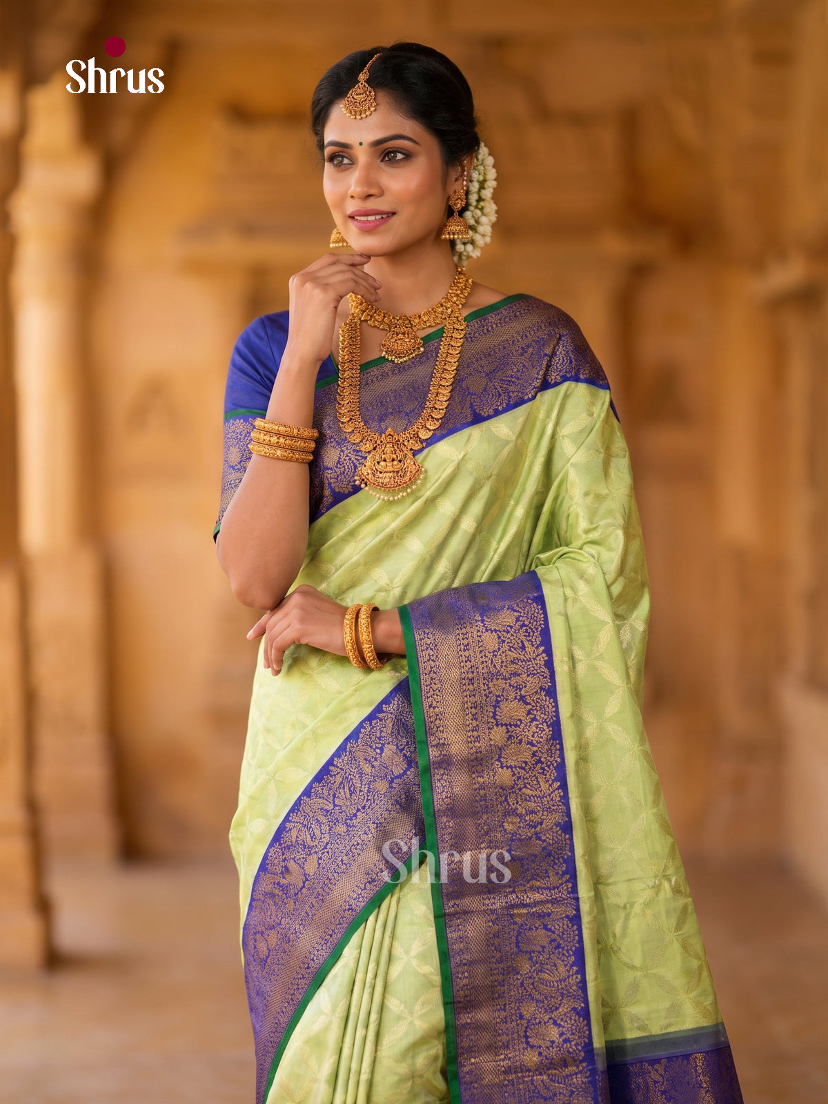 Kanchipuram silk Saree - EFS30339