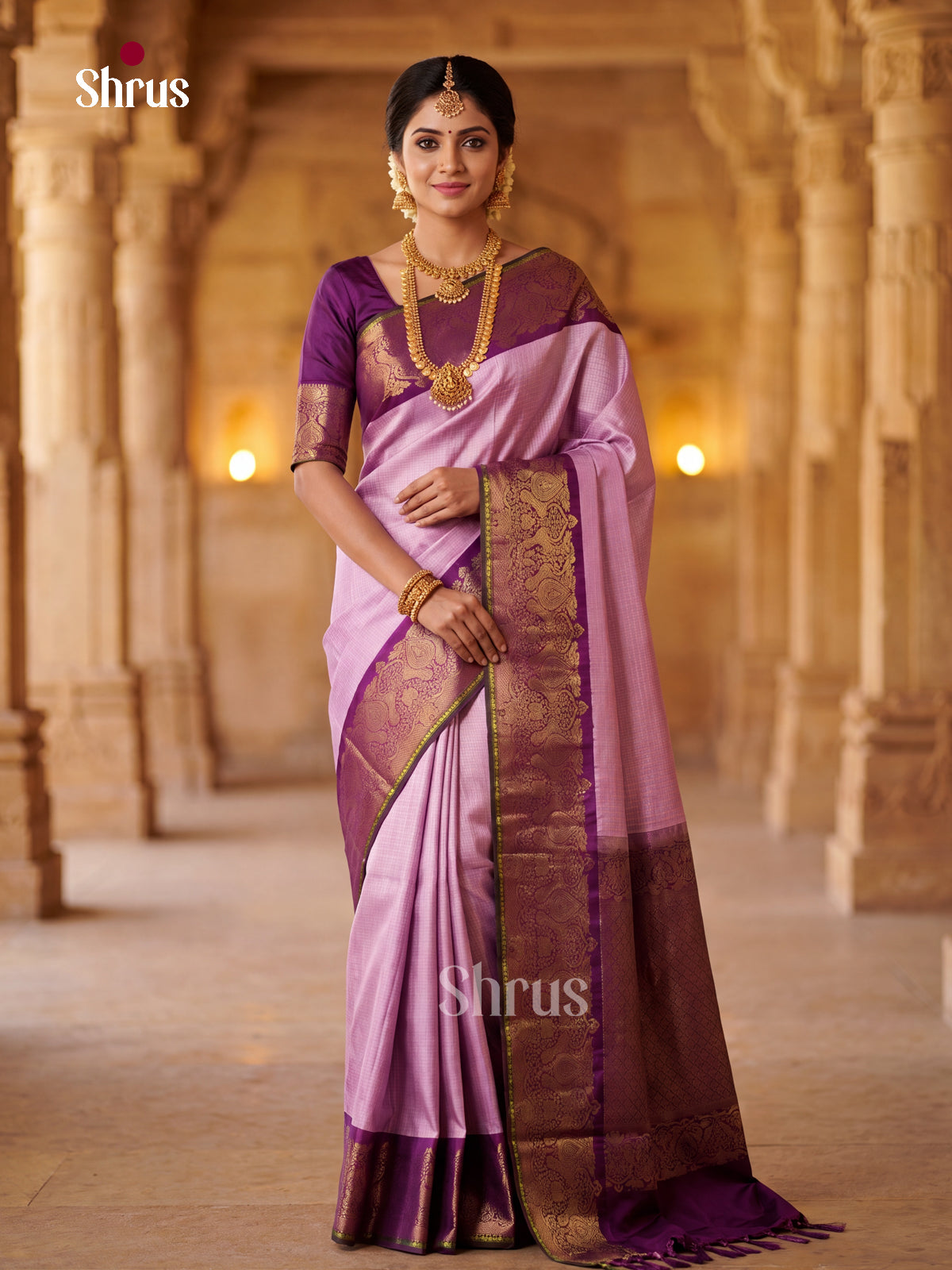 Kanchipuram silk Saree - EFS30341