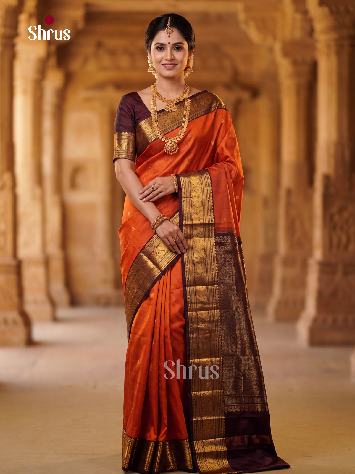 Kanchipuram silk Saree - EFS30369