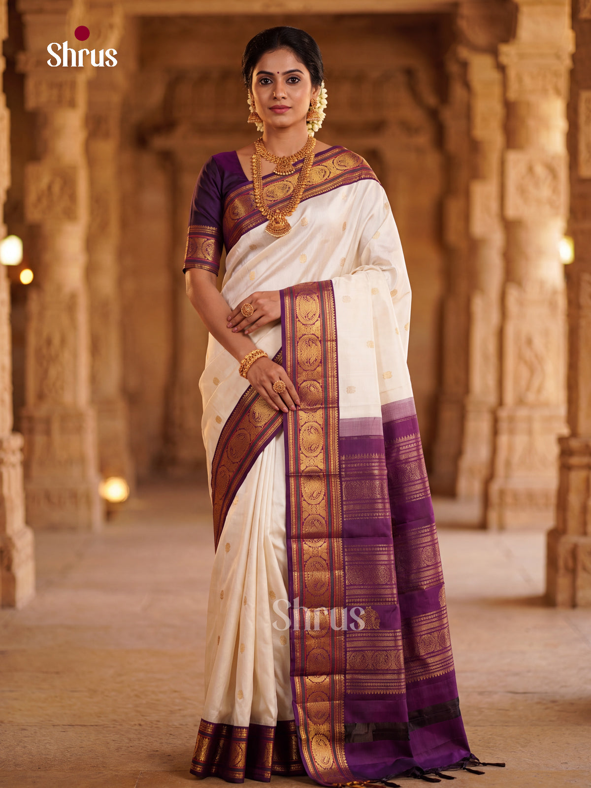 Kanchipuram silk Saree - EFS30370