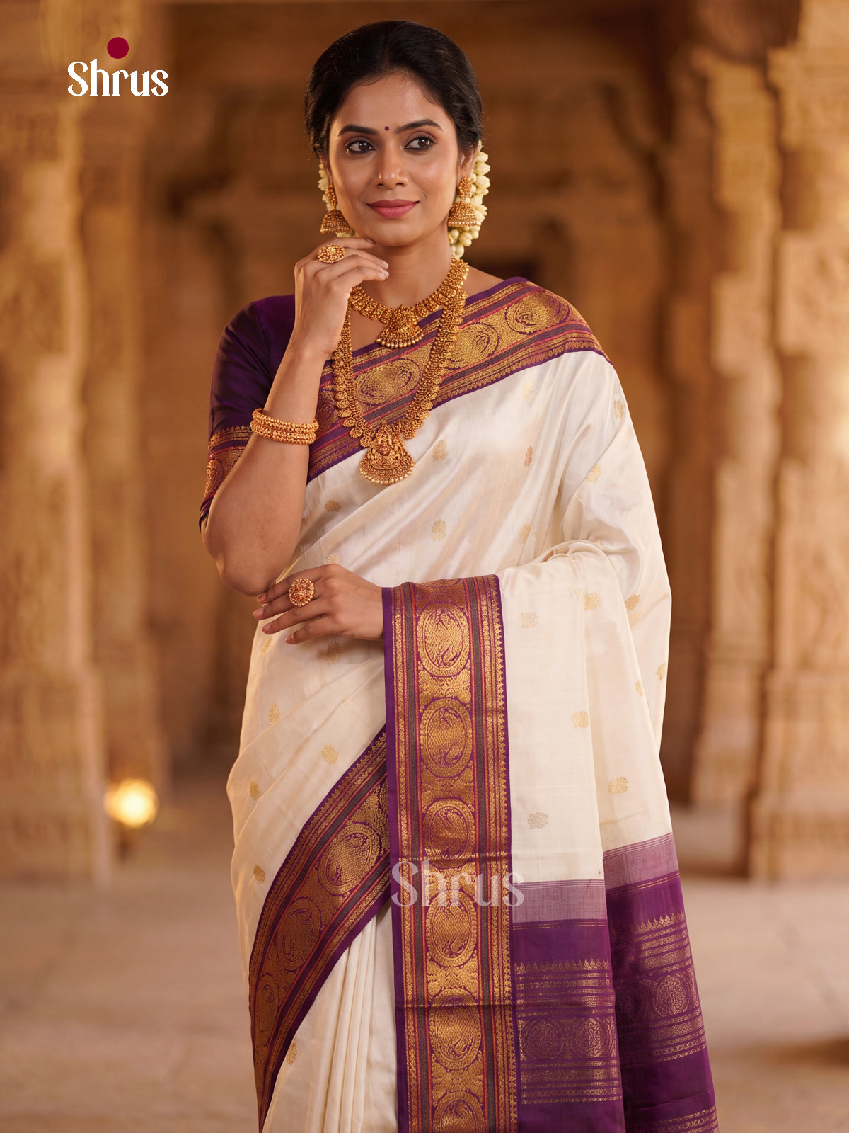Kanchipuram silk Saree - EFS30370