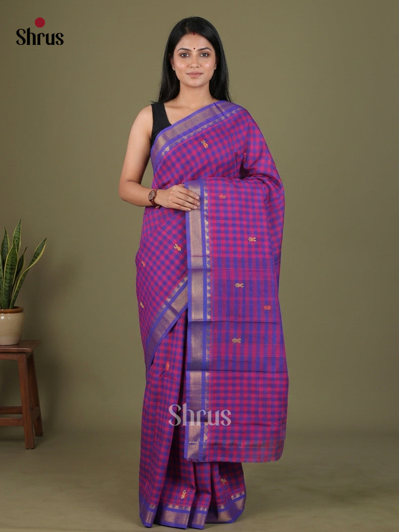 Chettinad Mix Cotton Saree - EGS01002 - Shop on Shrus.com