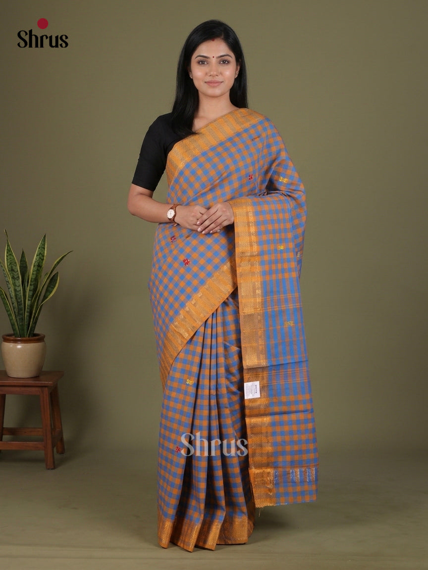 Chettinad Mix Cotton Saree - EGS01003 - Shop on Shrus.com