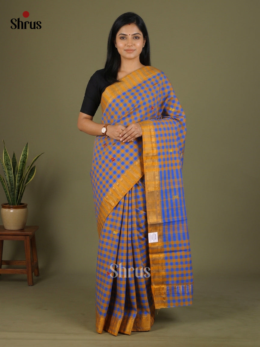 Chettinad Mix Cotton Saree - EGS01003 - Shop on Shrus.com