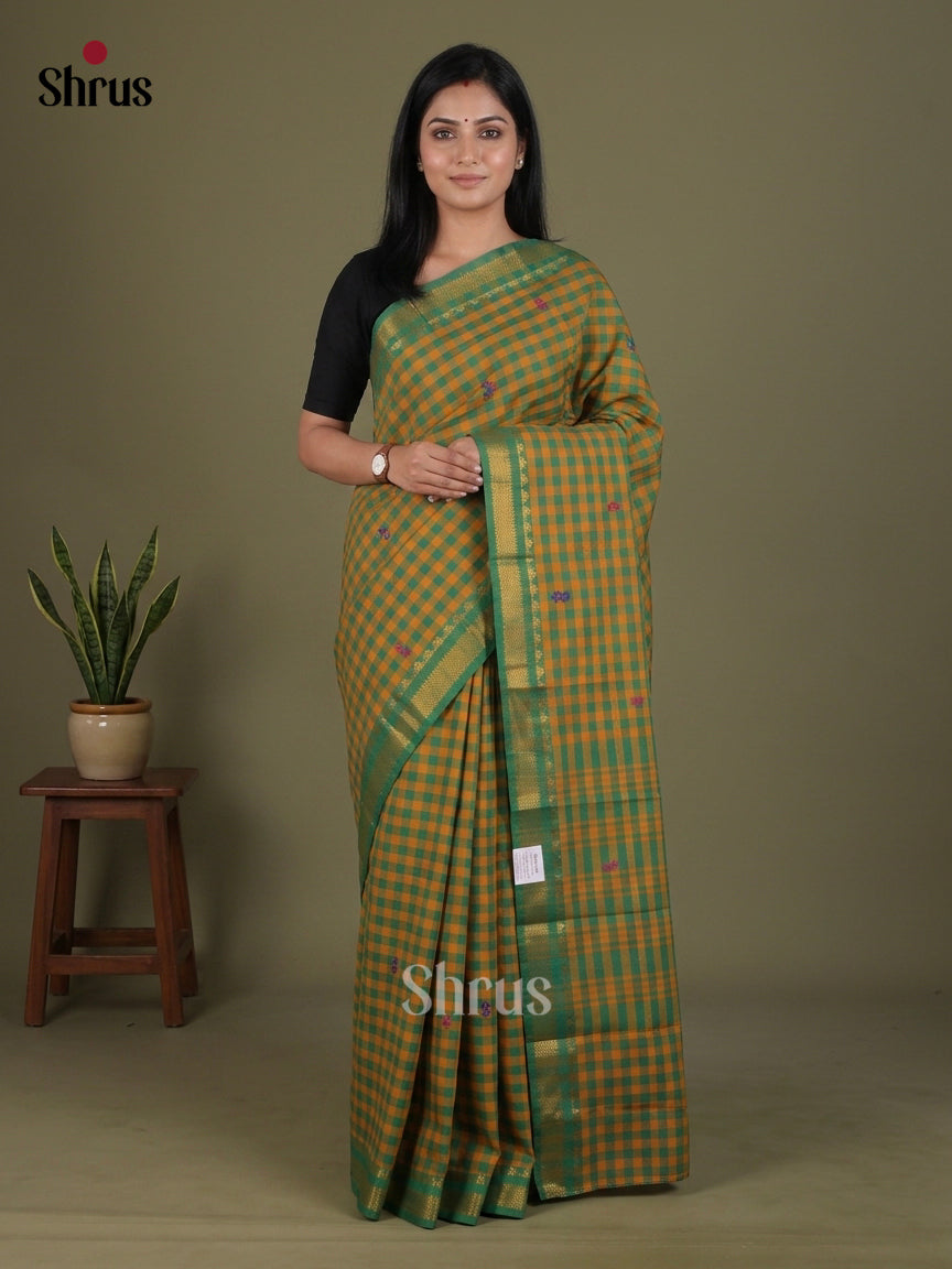 Chettinad Mix Cotton Saree - EGS01006 - Shop on Shrus.com