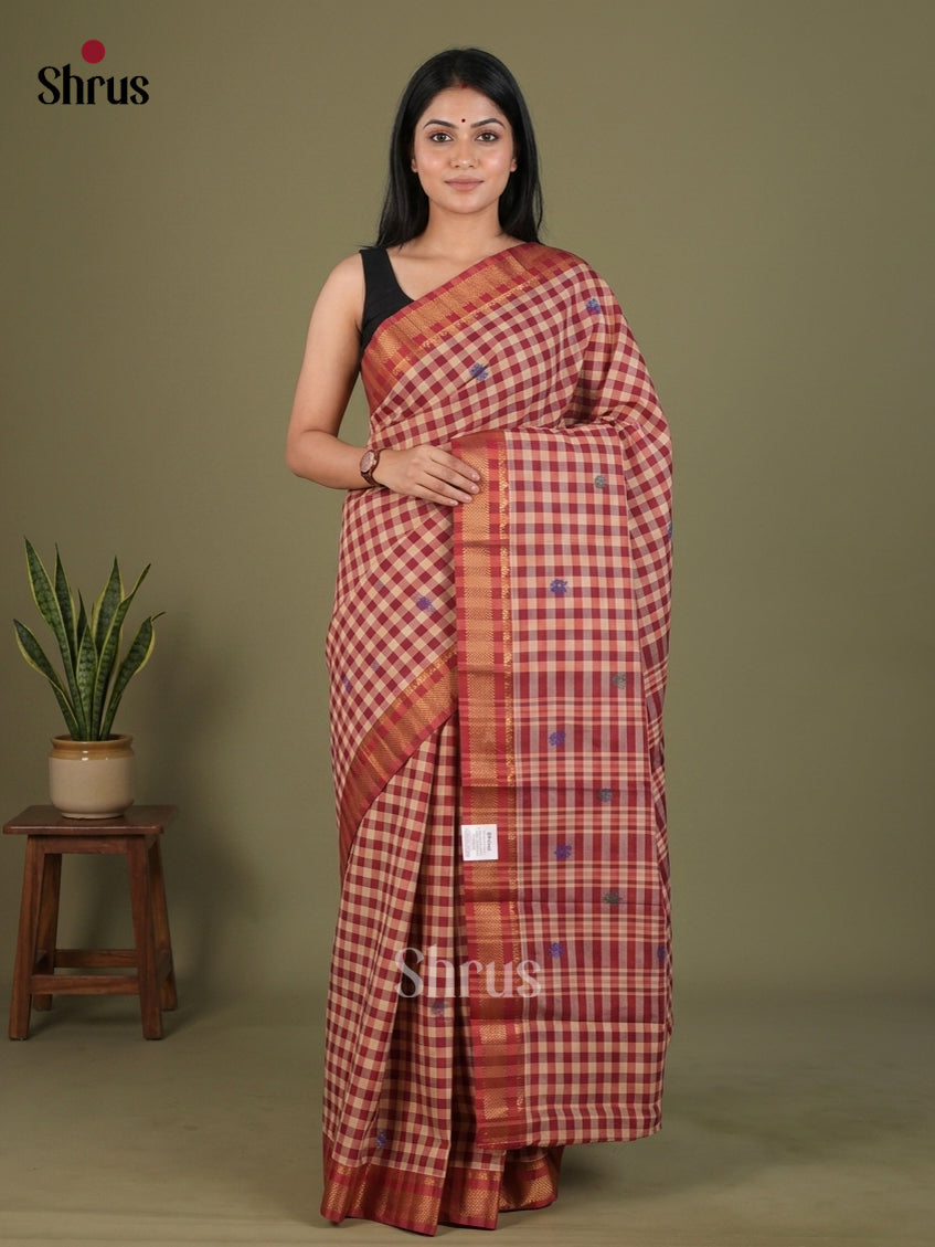 Chettinad Mix Cotton Saree - EGS01009 - Shop on Shrus.com