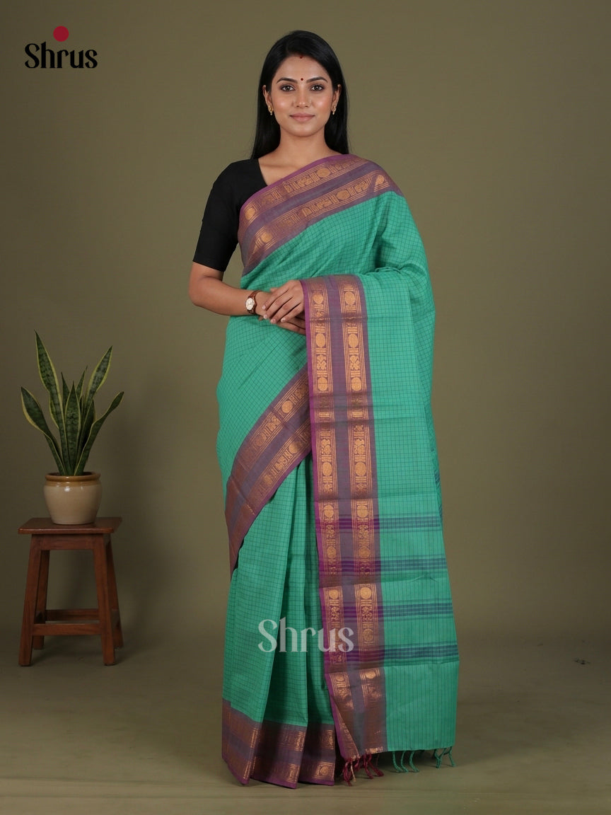 Chettinad Cotton Saree - EGS01010 - Shop on Shrus.com