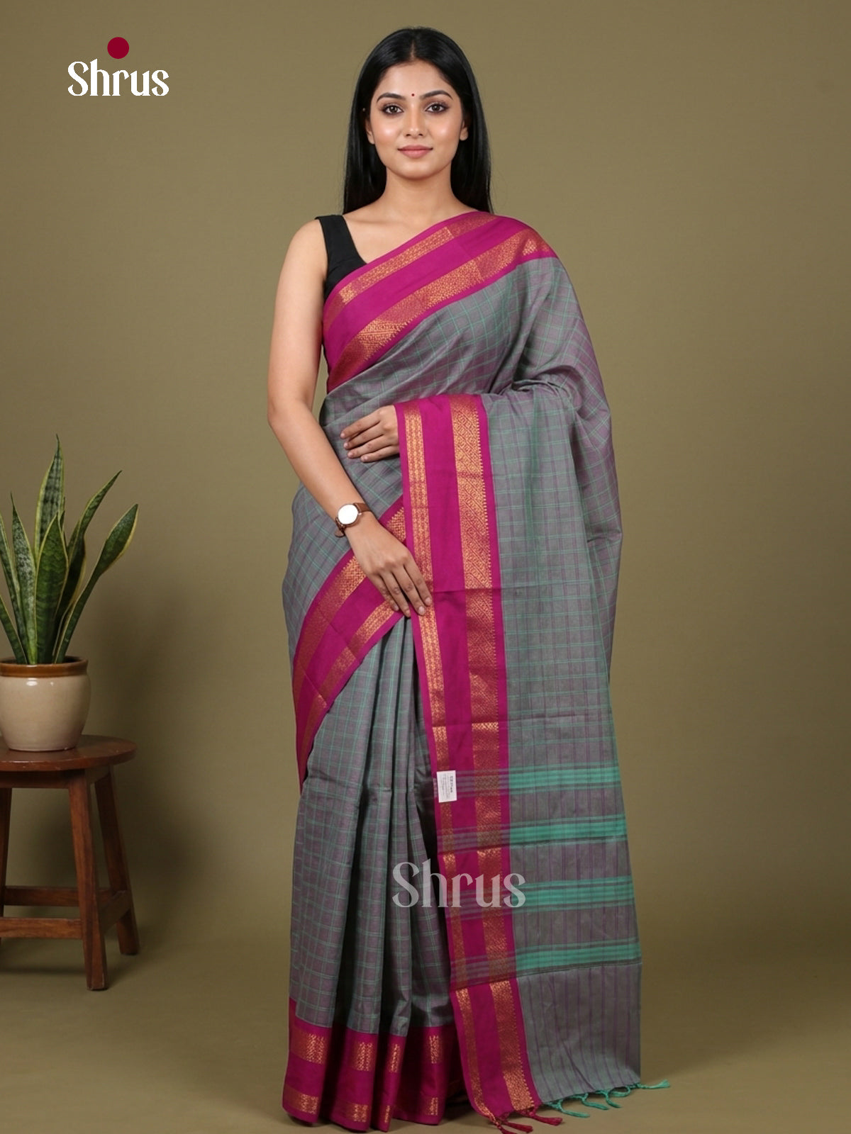 Chettinad Cotton Saree - EGS01019