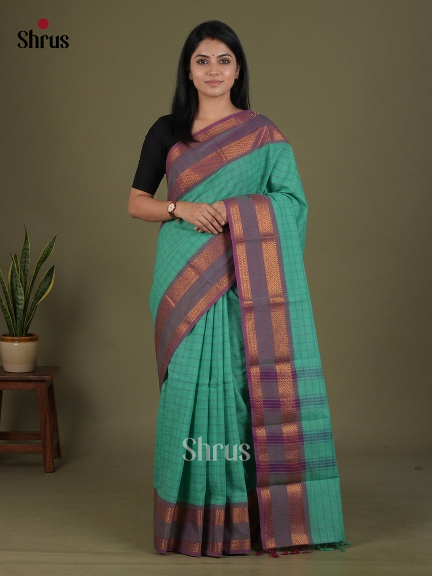 Chettinad Cotton Saree - EGS01021 - Shop on Shrus.com