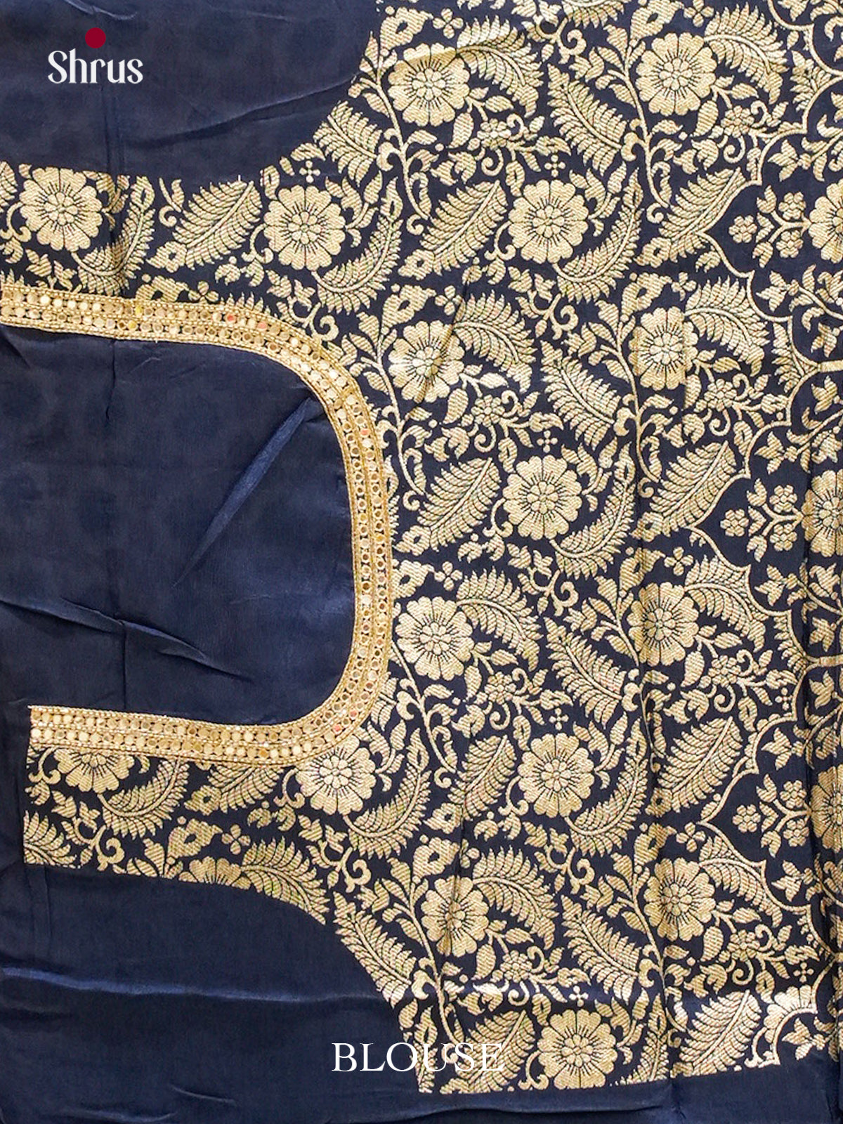 Red Modal Silk Saree — Ajrakh Hand Block Print — EGS01066 - Shop on Shrus.com