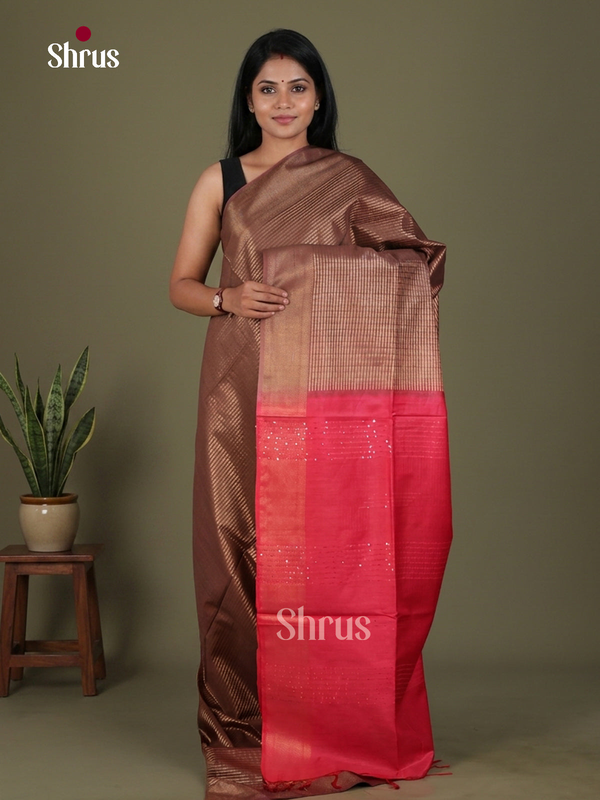 Semi Tussar Saree - EGS01135