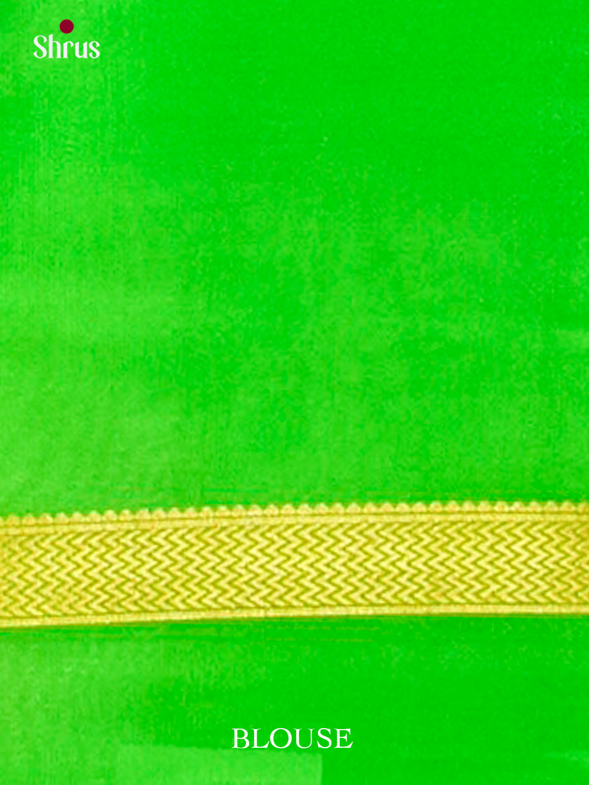 Cream Mysore Silk Saree with Floral Buttas | Parrot Green Contrast Border - Shop on Shrus.com