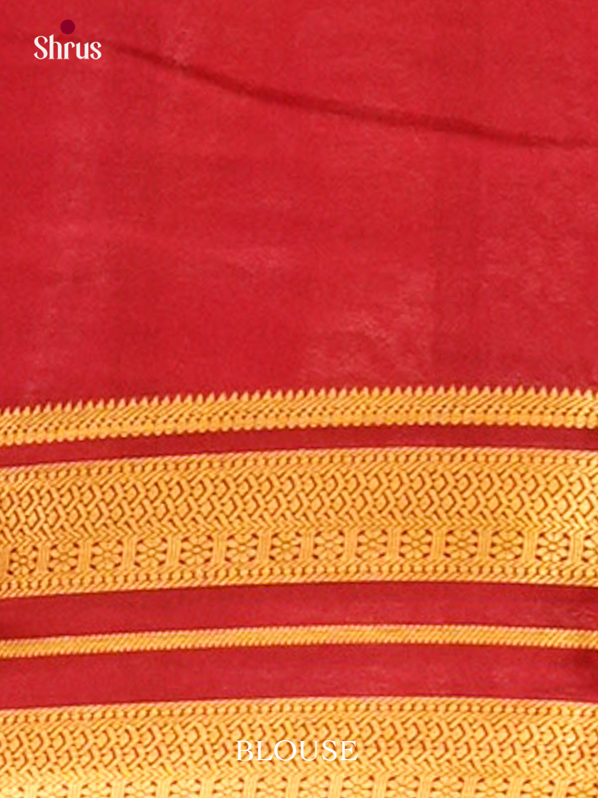 Purple Mysore Silk Saree with Floral Buttas | Red Contrast Border